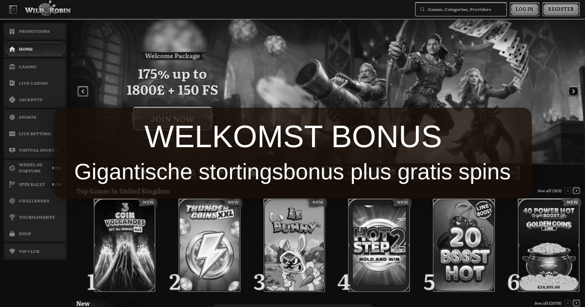 WildRobin Casino Nederland